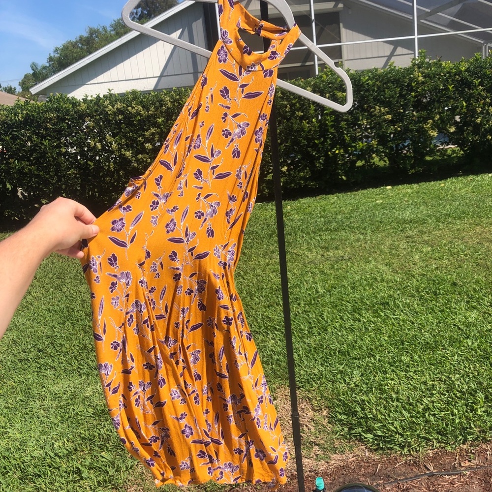 Urban Outfitters T BACK dress with high neck sz s